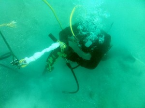 Government Agency Diving Contracts Photo - Underwater Anchors